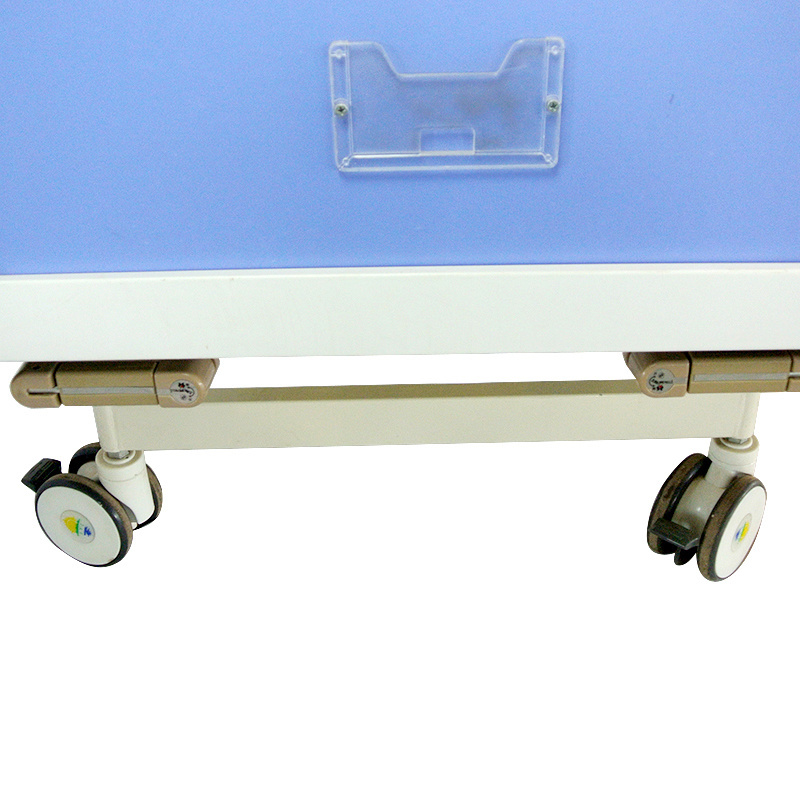 High-low Adjustable Medical Patient Bed Manual 2 Function Hospital Bed for Clinic Hospital