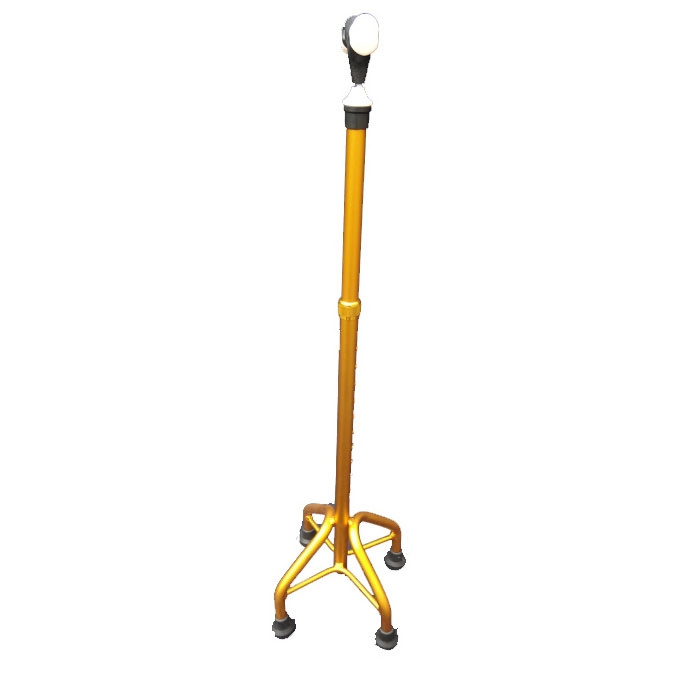 Folding four-legged walking stick walking cane with cane tips, elder forearm crutches