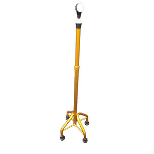 Folding four-legged walking stick walking cane with cane tips, elder forearm crutches