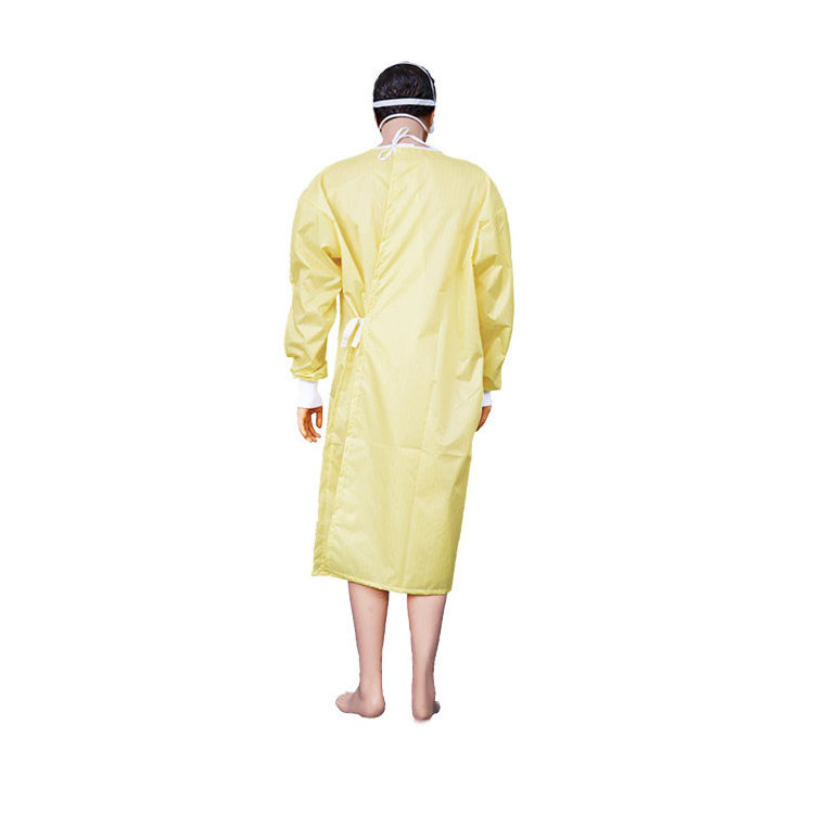 Factory direct sms medical equipment disposable reusable cotton Surgical gown