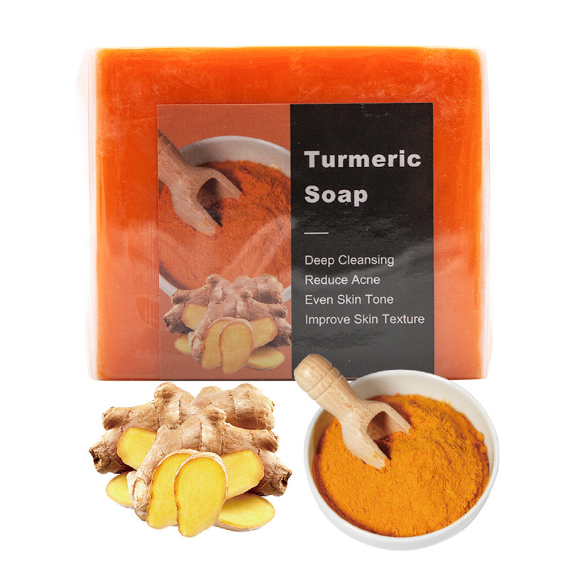 Wholesale Carrot Turmeric Kojic Acid And Lemon Soaps For Face Skin Lightening Strong Bleaching Soap For Black Skin