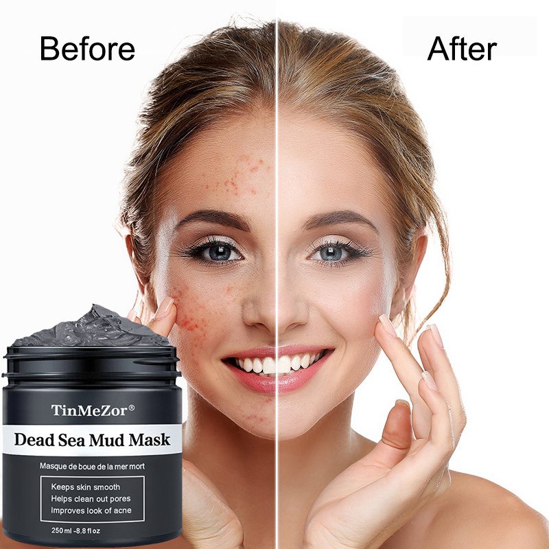 Wholesalers Skin Care Dead Sea Mud Cleaning For Face And Body Acne Treatmeant Moisturizing Facial Mask Mud Clay Mask