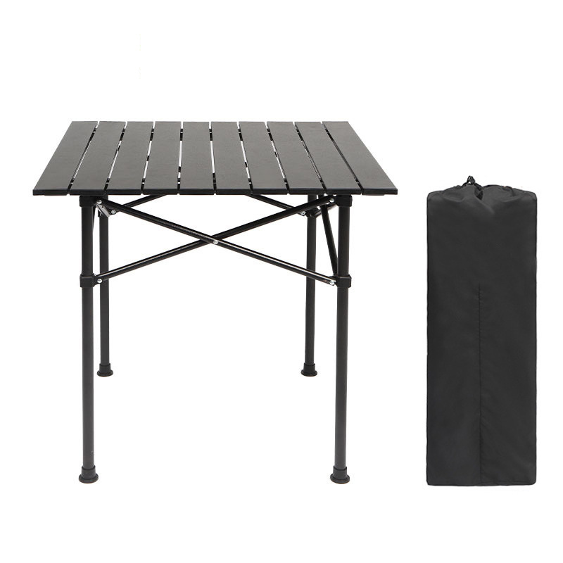 space saving portable aluminium mesa plegable metal foldable table outdoor picnic folding camping tables furniture