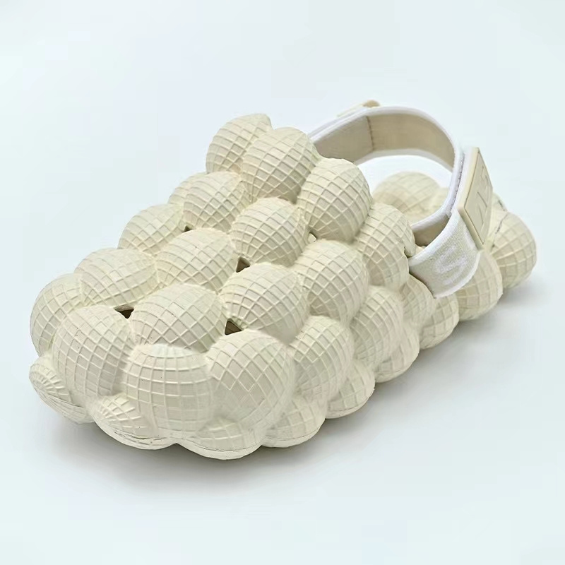 Wholesale EVA Foam Outdoor Summer Beach Children's Cute Bubble Lychee Fashion Massage Sole Sandals Wholesale Children's Shoes