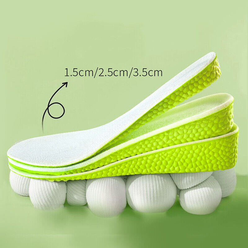 Hot selling Invisible Height Increase Insoles Memory Foam Shoes Sole Pad Breathable Replacement Insoles Taller