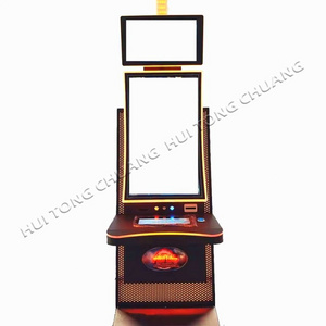 GuangZhou High Quality 23.6" 43" Curved Touch Screen Machine Video Game Board Software Skill Cabinet