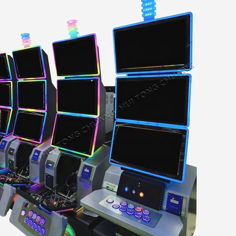 GuangZhou Adult Coin Operated Arcade Machines with Adjustable Chance Level Crazy Gold Game