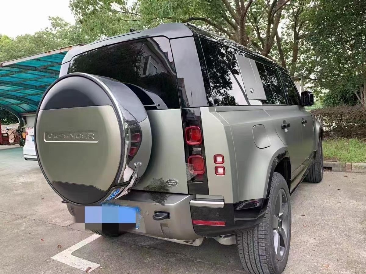 Spare Tire Cover Off-road Auto Exterior Accessories Rear Tire Cover For Land Rover Defender 90 110 130 Rear Wheel Cover