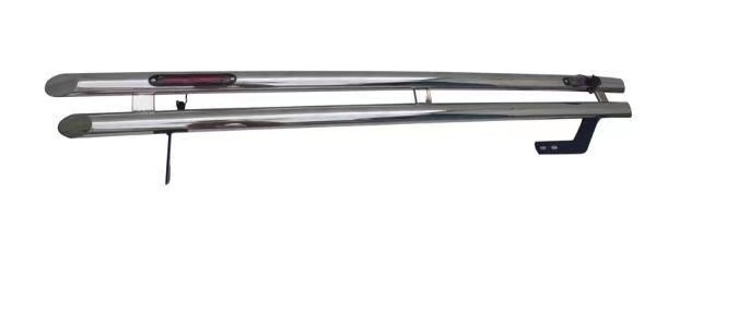 Auto Parts Accessories Stainless Steel  rear Nudge Bar Bumper For Toyota Hilux Vigo Revo Fj120 Fj150 Rav4 Fortuner