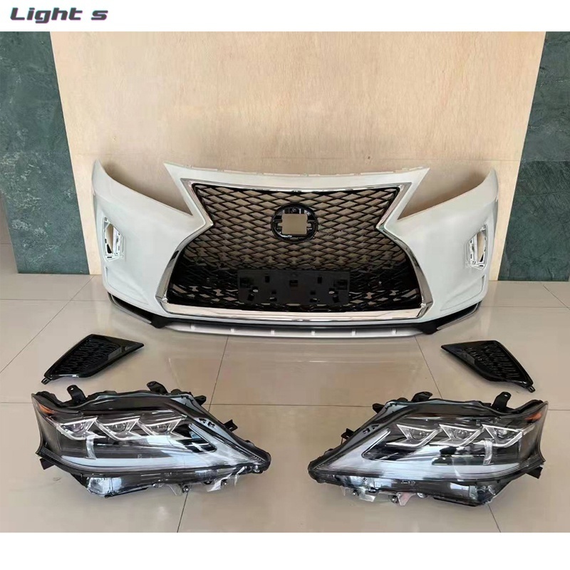 Auto body kits include bumper For Lexus RX 2010-2015 upgrade to 2020 style body kit