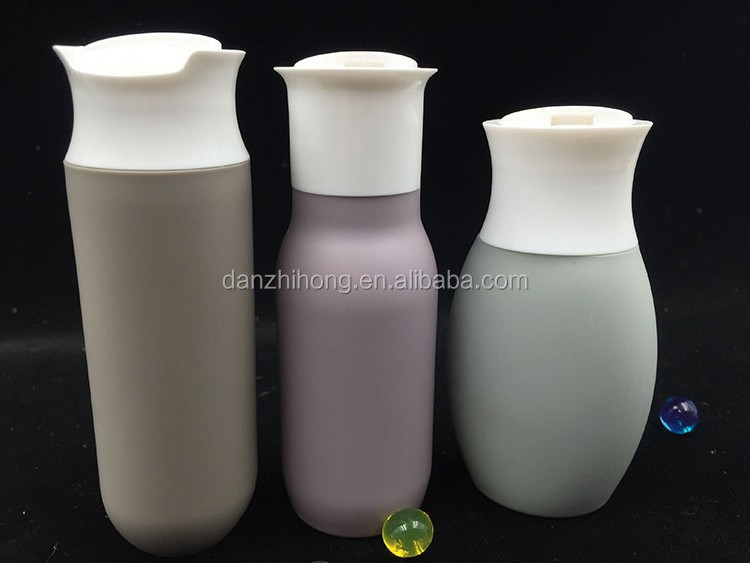 2oz new design squeeze plastic shampoo body wash bottles