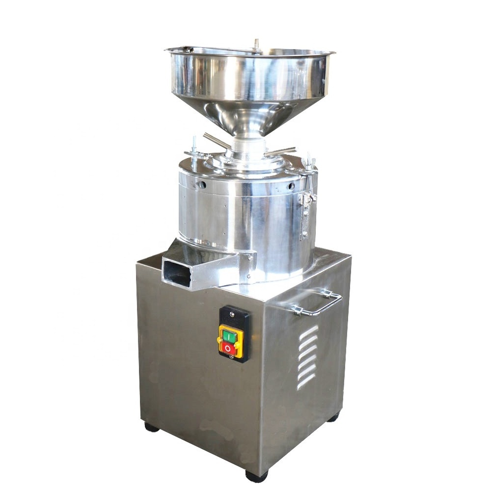 Small Automatic Nut Butter Grinding Grinder Almond Peanut Paste Making Machine For Sale