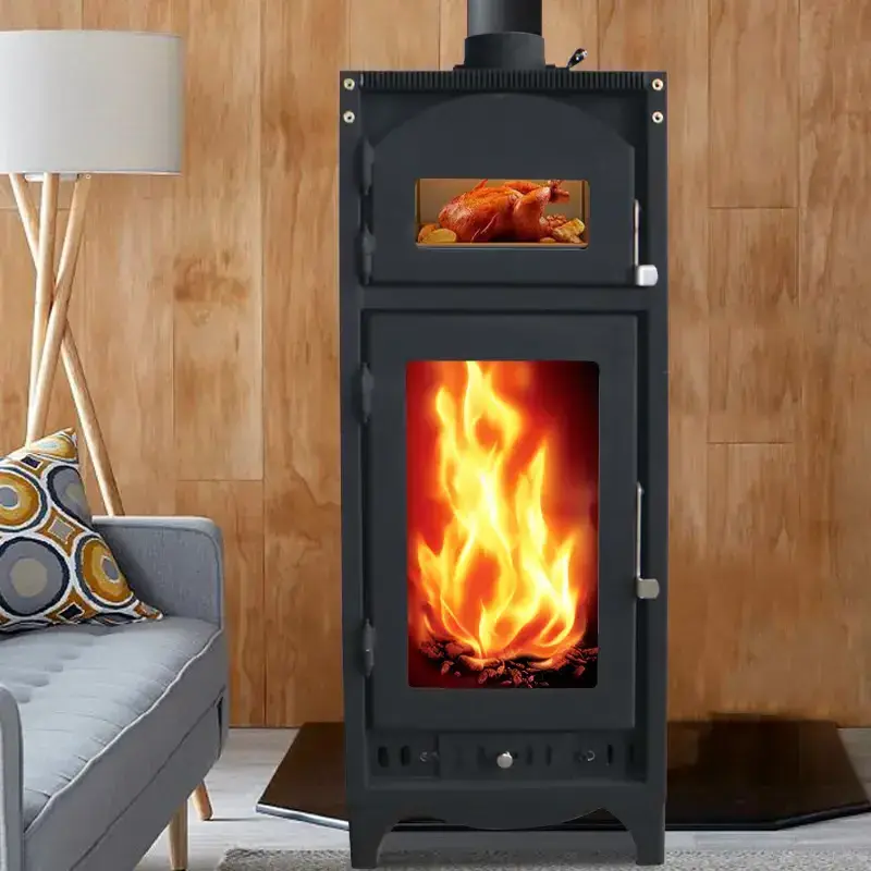 Europe Hot Sale Wood Burning Stove Decorative Suspended Fireplace