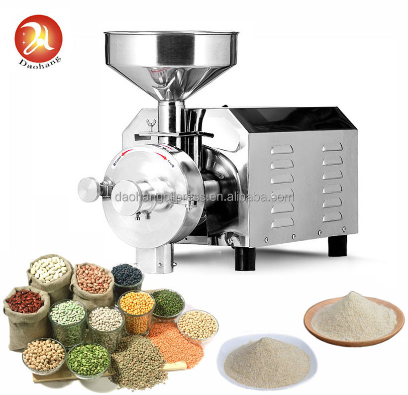 Small grain mill maize powder mill flour grinder for Nigeria