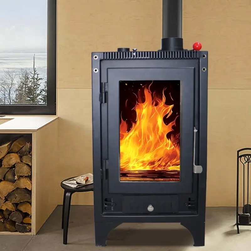 European style mini Steel Wood Stove Burning Free Standing indoor Wood burn Stove Fireplace