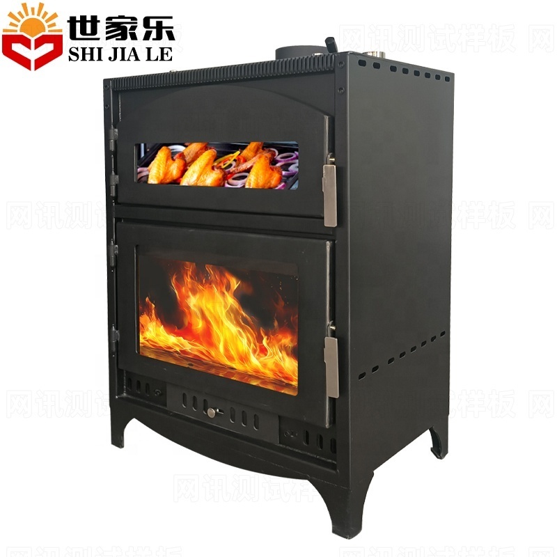 Customized Carbon Steel Freestanding Outdoor Fireplace Freestanding Wood Burning Fireplace