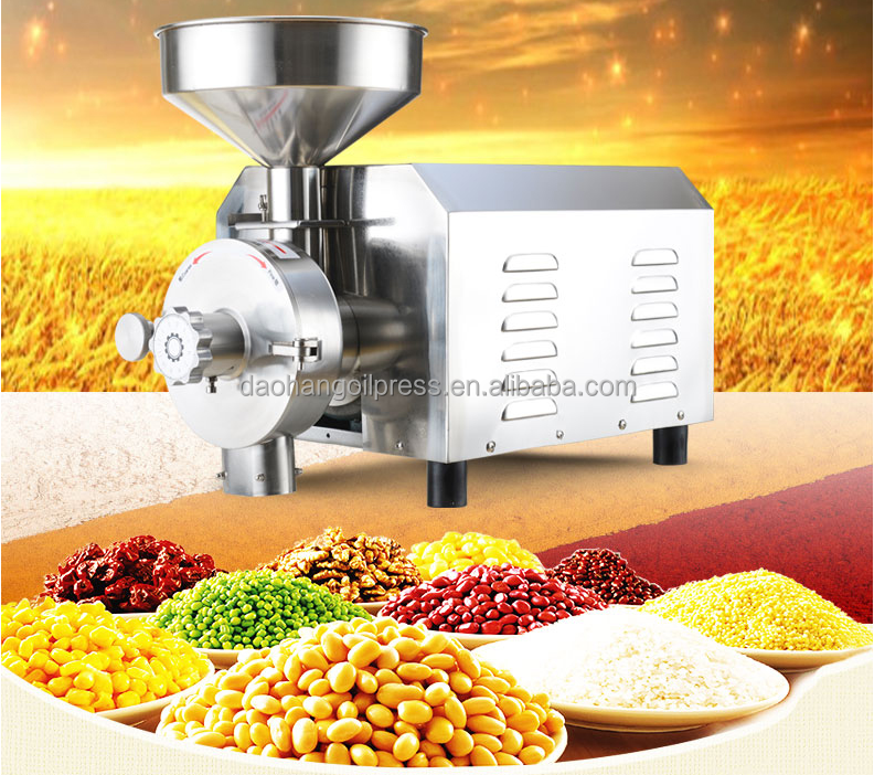 Small grain mill maize powder mill flour grinder for Nigeria