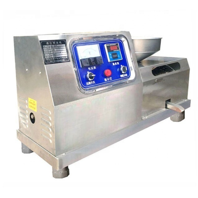 Commercial Automatic Black Seed Sesame Hemp Oil Press Machine