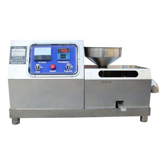 Commercial Automatic Black Seed Sesame Hemp Oil Press Machine