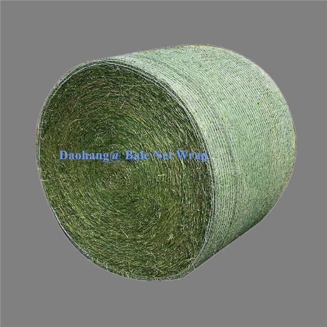 White 100% virgin HDPE silage bale net wrap straw bale net