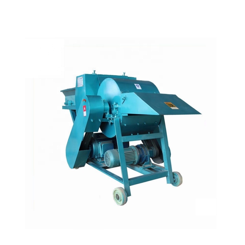 Corn Wheat Straw Rub Silk Machine Grass Crusher Machine