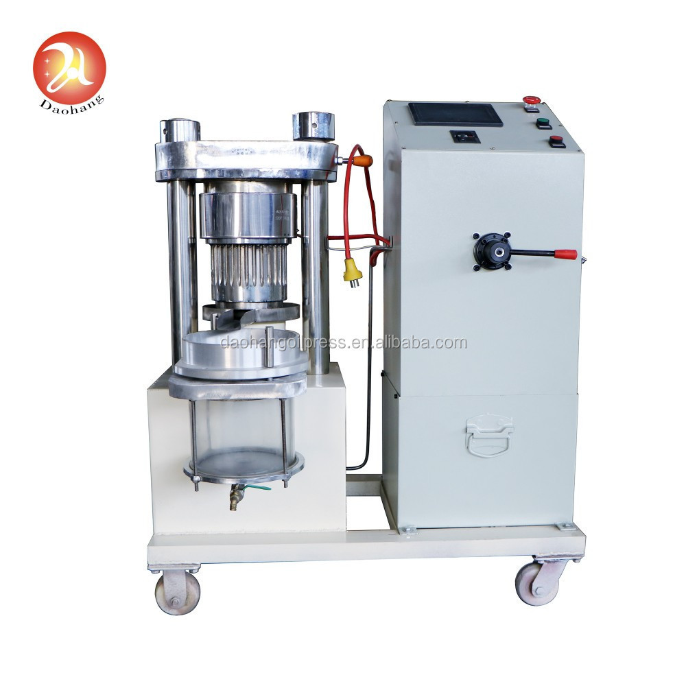 Automatic hydraulic Basil oil cold press machine