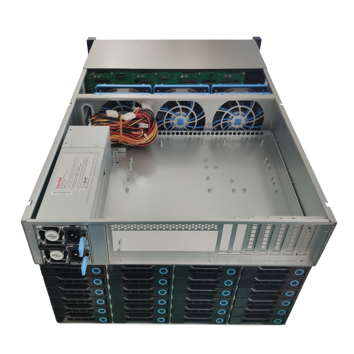 Big data storage 60bays case 6u doll nas 6G expander backplane rackmount chassis  server case