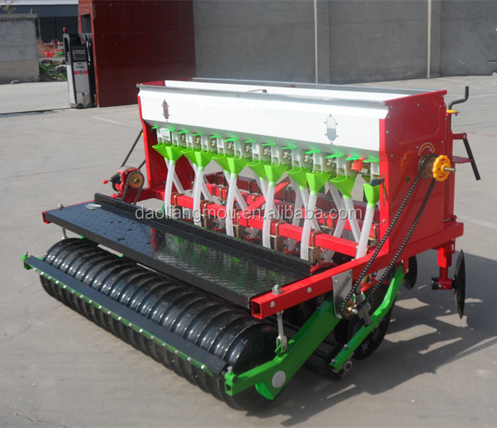 Farm tractor seed drill machine 14 row grass alfalfa seed planter