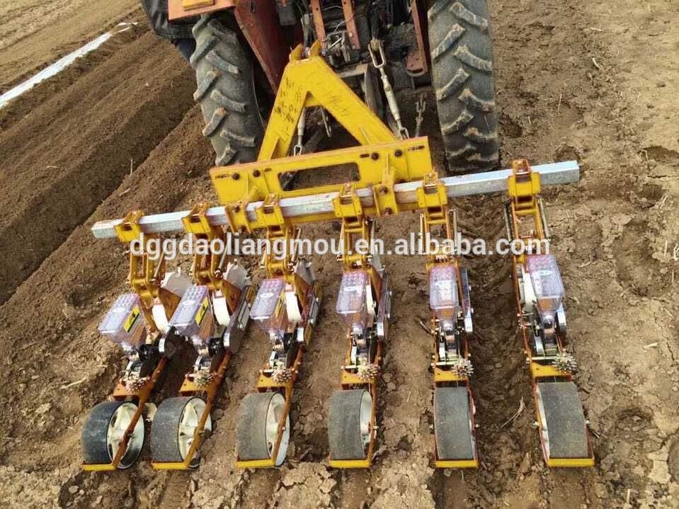 tractor multi row vegetable seeder carrot onion planting machine