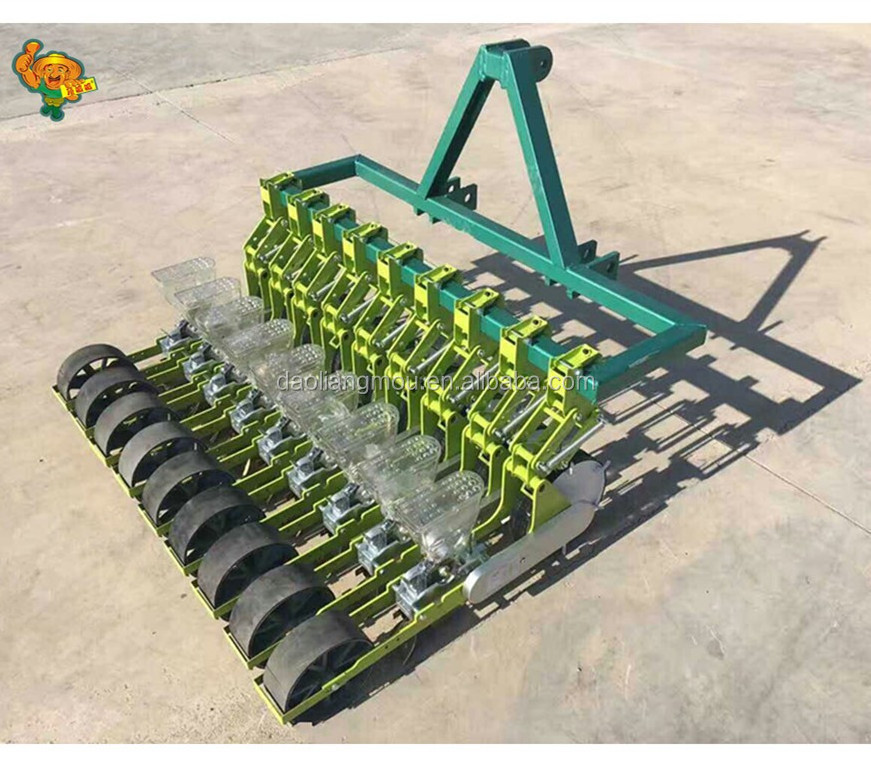 tractor multi row vegetable seeder carrot onion planting machine