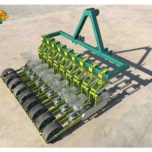 tractor multi row vegetable seeder carrot onion planting machine