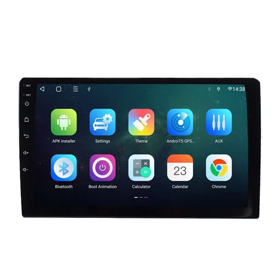 TS18 QLED 2DIN Android 11 Car DVD Player 8-Core 8+128GB IPS 360 Camera Universal CarPlay Video Autoradio 9/10 Inch Head Unit