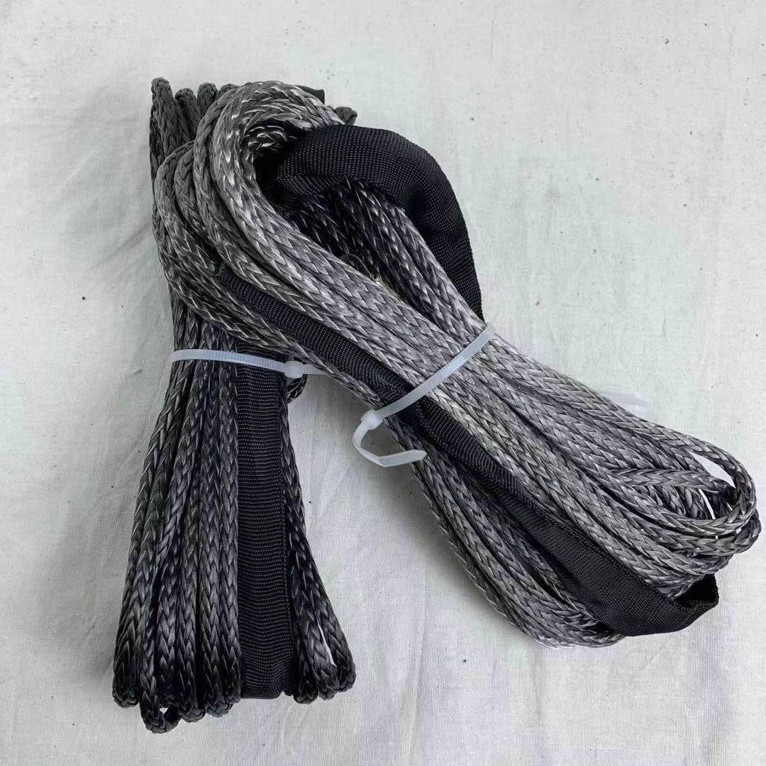 High Quality 24mm Winch Atv Synthetic winch Rope 16mm 50metr