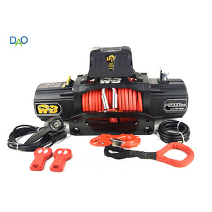 Hot Sale full wrapped electric winch 12v or motor winch or bulldozer winch