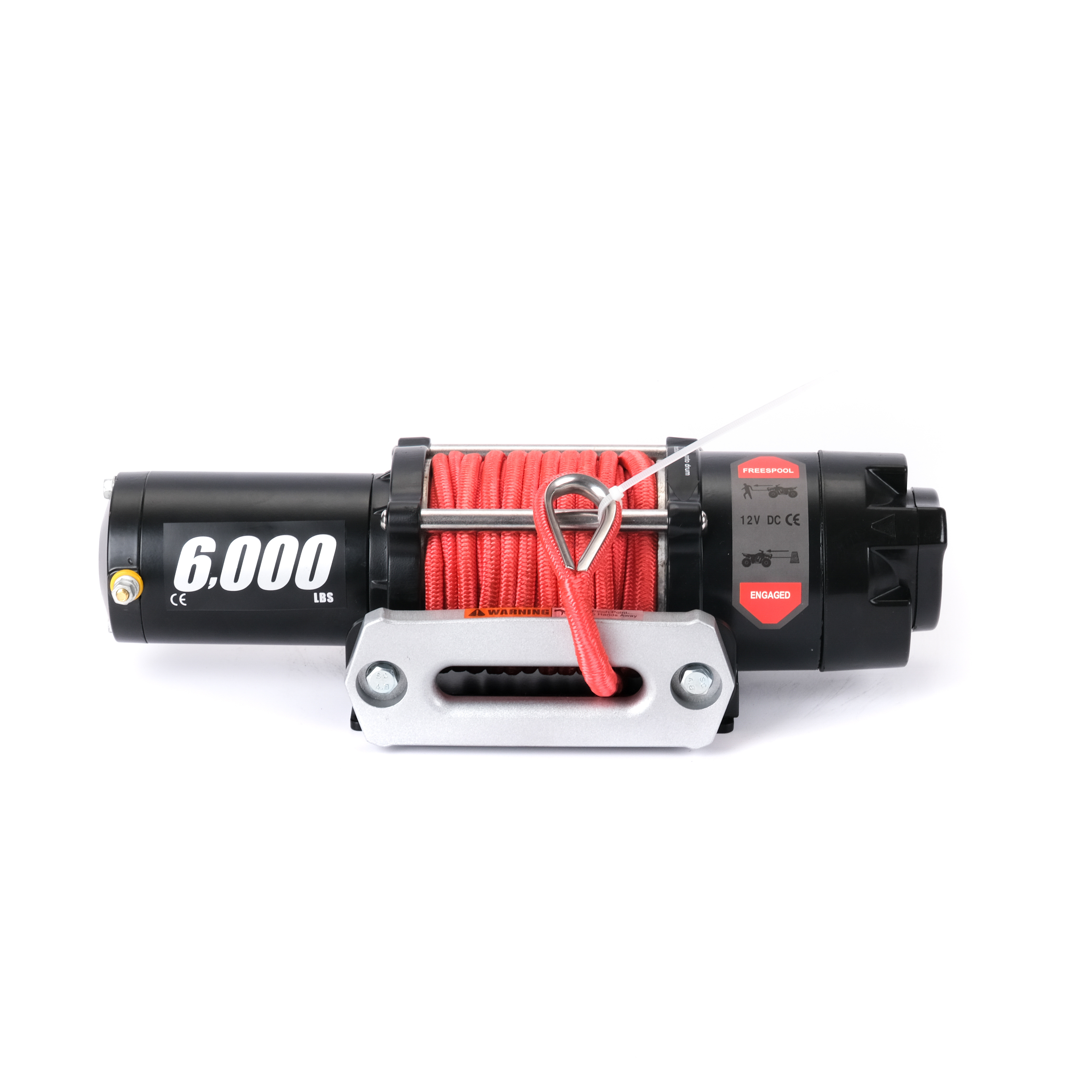 DAO Top Sales 6000lbs 12V ATV Winch with Synthetic Rope