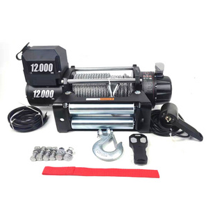 DAO Hot Sales 8000lbs to 20000lbs 12v Electric Winch Strap or Cable with Winch Fairlead