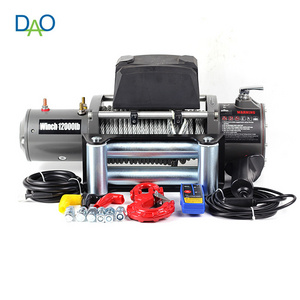 DAO 12V 12000LBS 4X4 Off Road Winch with Wireless Control Box