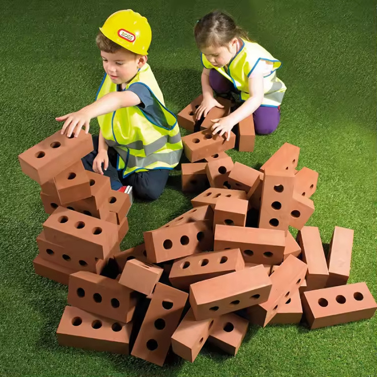 Foam Brick Building Blocks Actual Brick Size Large Brick Foam Construction Blocks Toy Stacking Block