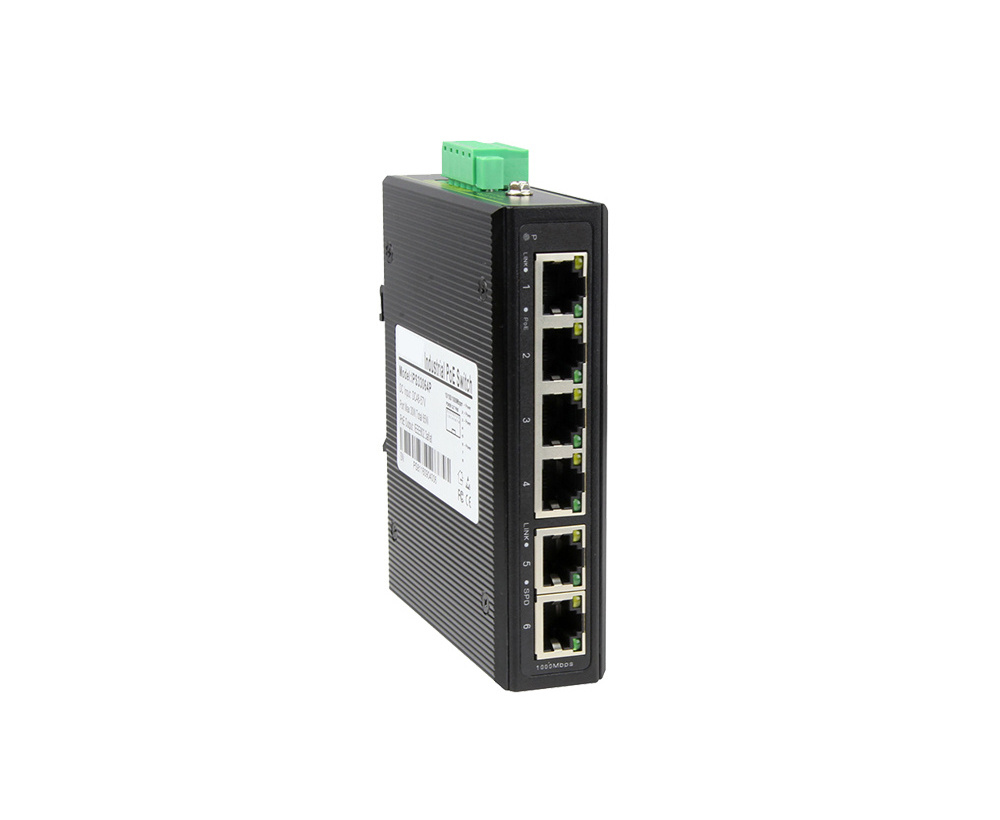 Industrial POE Switch Manufacturer 802.3 af/at 48V 4 8 16 24 PoE Port with 120W/240w power supply