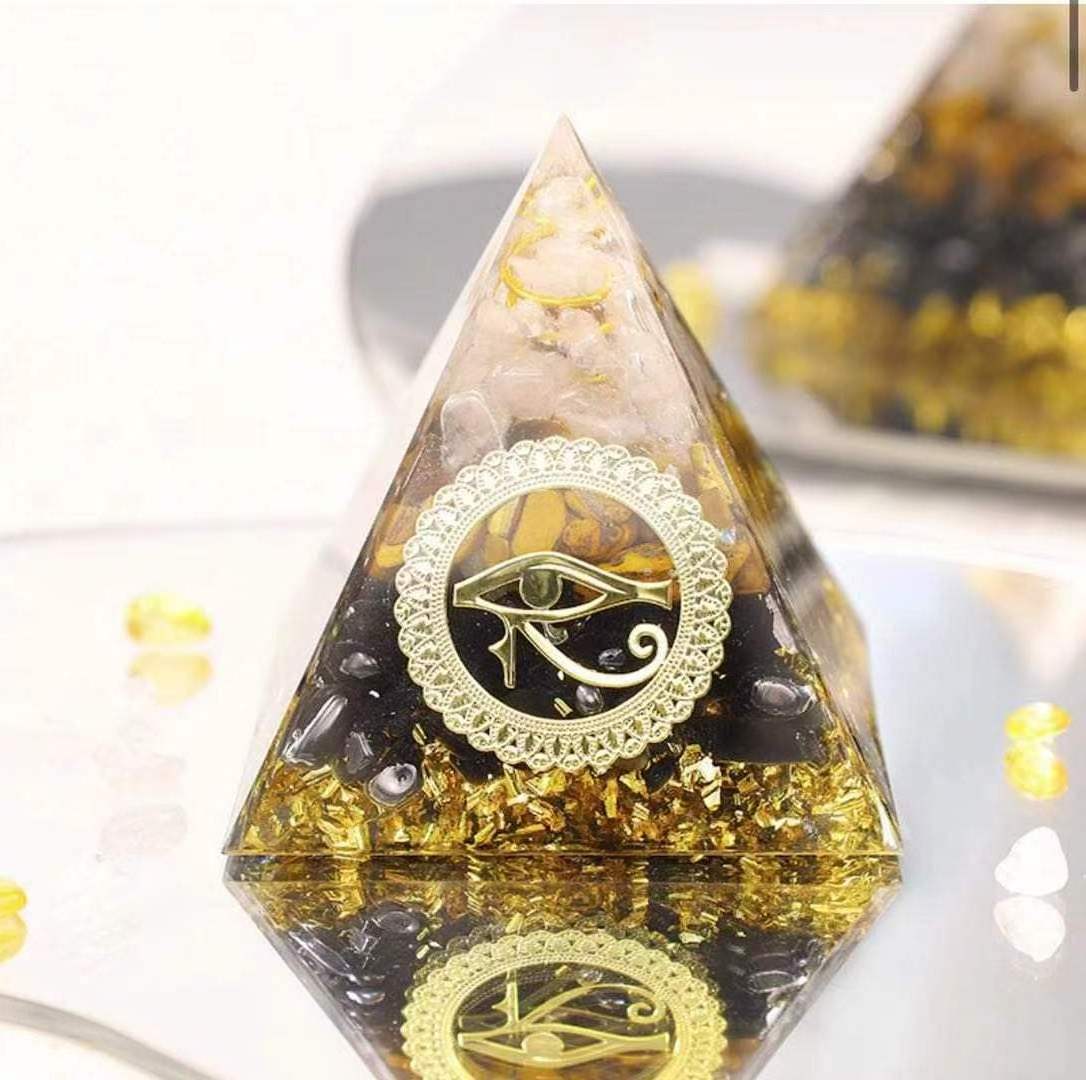 Wholesale Amethyst Crystal Energy Orgonite Orgone Pyramids Healing Stones