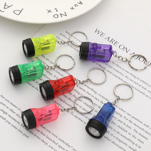 Super Mini Small Keychain Flashlight Lightweight Pocket Sized Bright Key Light Torch For Edc Emergency Sleeping Reading Outdoor