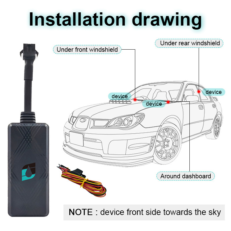 Daovay Gps Tracker Car Bike Bicycle Tracking Position Device Car Vehicle Gps Tracker For Motorcycle