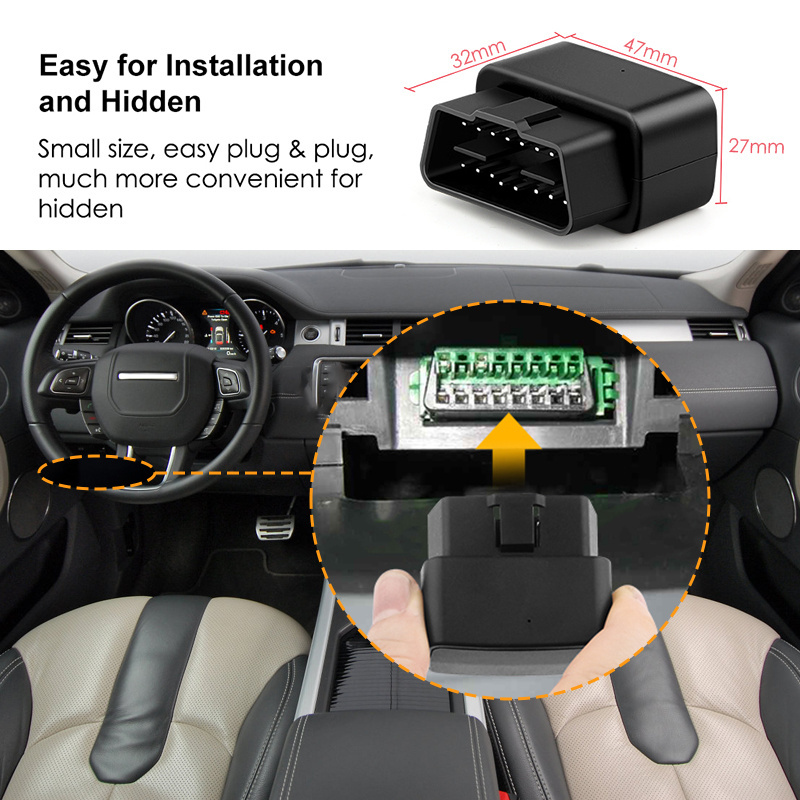 Daovay No Need To Install Gps Tracker Locator Automobile Obd Gps Tracker With Google Map Suppliers