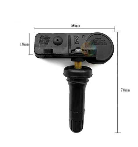 universal programable tire gauges pressure monitoring internal tpms programmer 315 433 car tire temperature tpms sensor