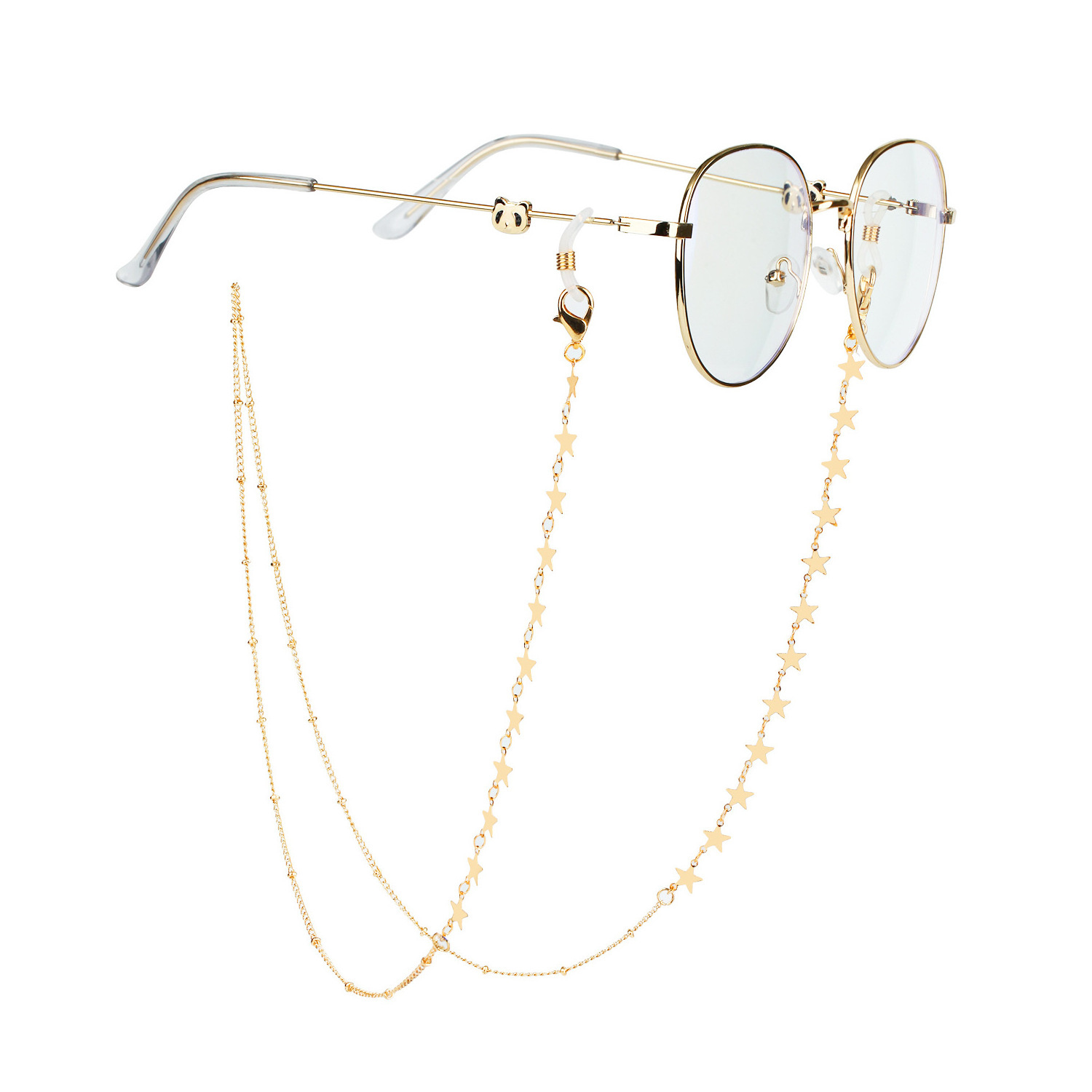 2022 Lanyards Fashion Pearl Eyewear Sun glasses Chain For Woman Jewelry Accessories Glasses Chain