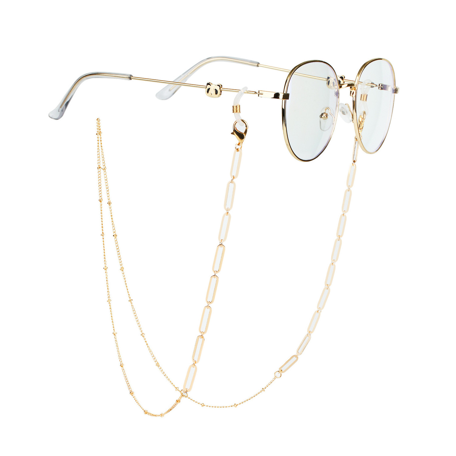 2022 Lanyards Fashion Pearl Eyewear Sun glasses Chain For Woman Jewelry Accessories Glasses Chain