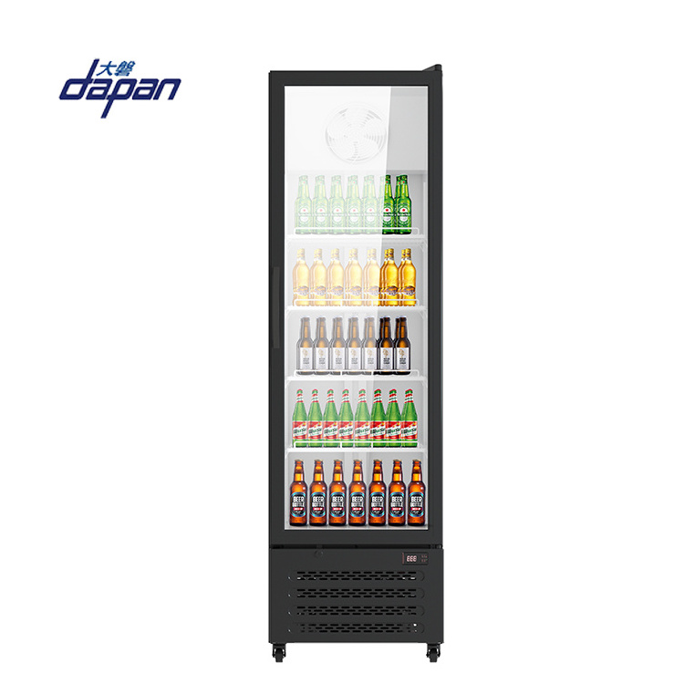 Glass Pepsi Commercial Refrigerator For Drinks