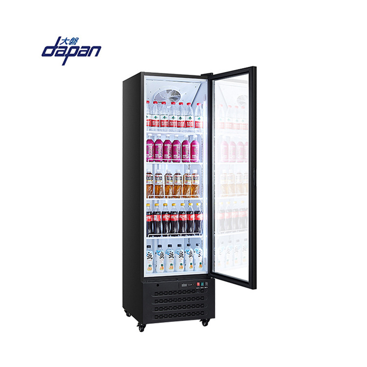 Glass Pepsi Commercial Refrigerator For Drinks