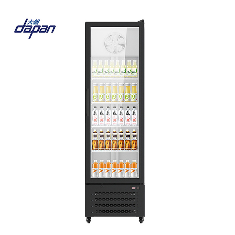 Glass Pepsi Commercial Refrigerator For Drinks