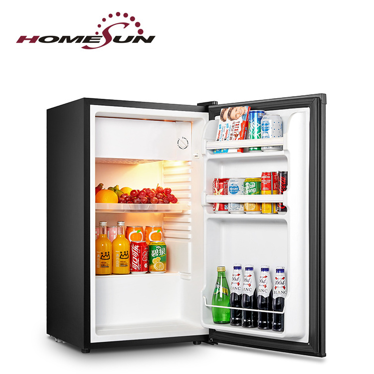 For cocacola single door transparent front glass door cold refrigerator fridge